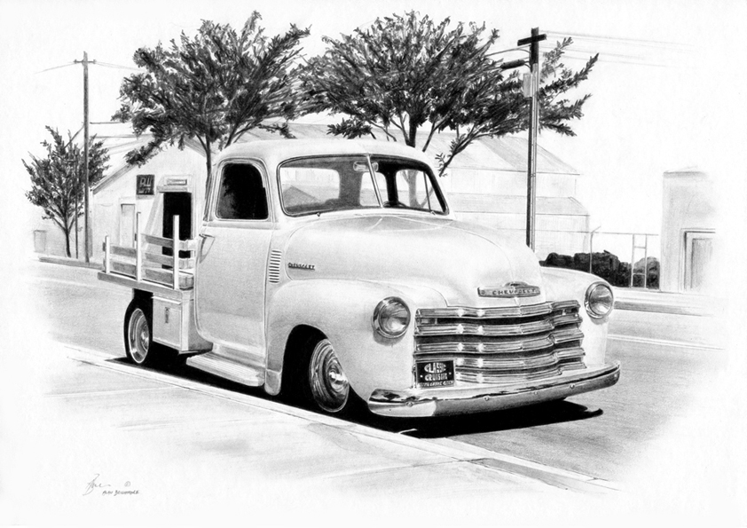 Antique Chevrolet Stepside