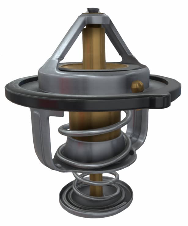 Engine coolant thermostat